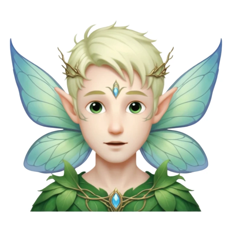 male fairy sticker