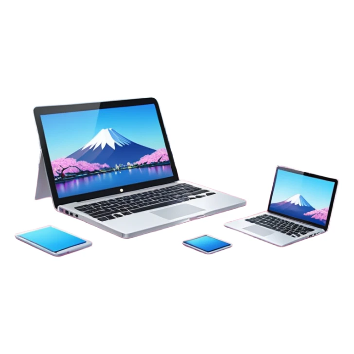 “VIBE25:Tokyo — neon cityscape 🌆 + Mount Fuji 🗻 + cherry blossoms 🌸 + laptops 💻 + origami cranes 🕊️, modern meets traditional, bold and futuristic.” sticker