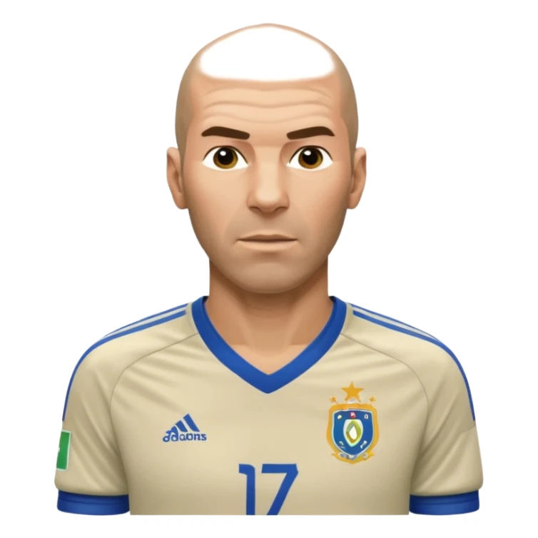 Zinedine zidane 2006 world cup final sticker