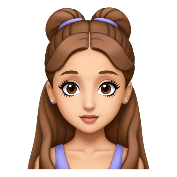 Ariana Grande as a pop star sticker