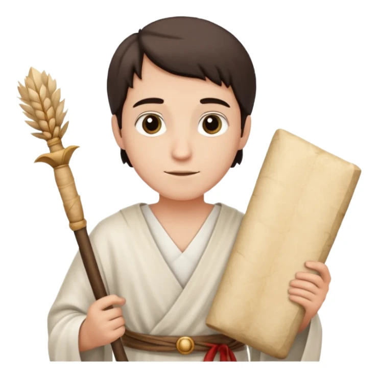 no, necesito que me hagas a san juan apostol sticker