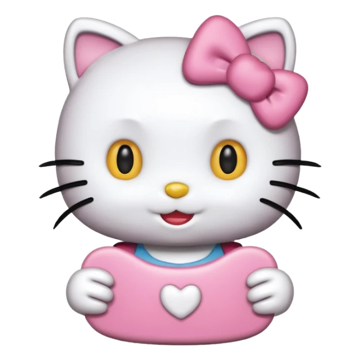 Hello Kitty. Avec ses ami sticker