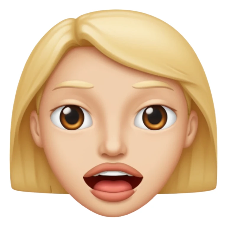 This mouth😁 with this eyes😠 sticker