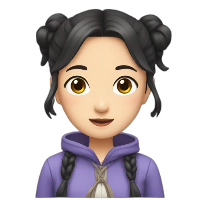 Komi san girl sticker