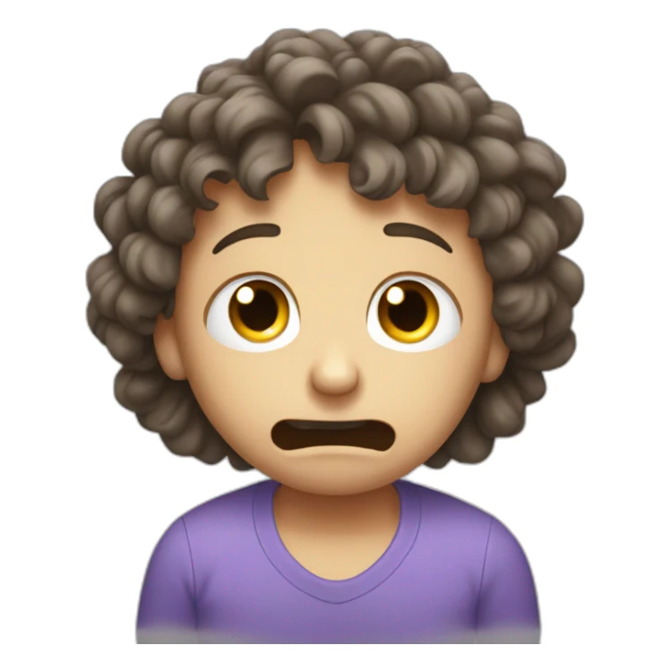 qwerty crying that his family abandoned him sticker