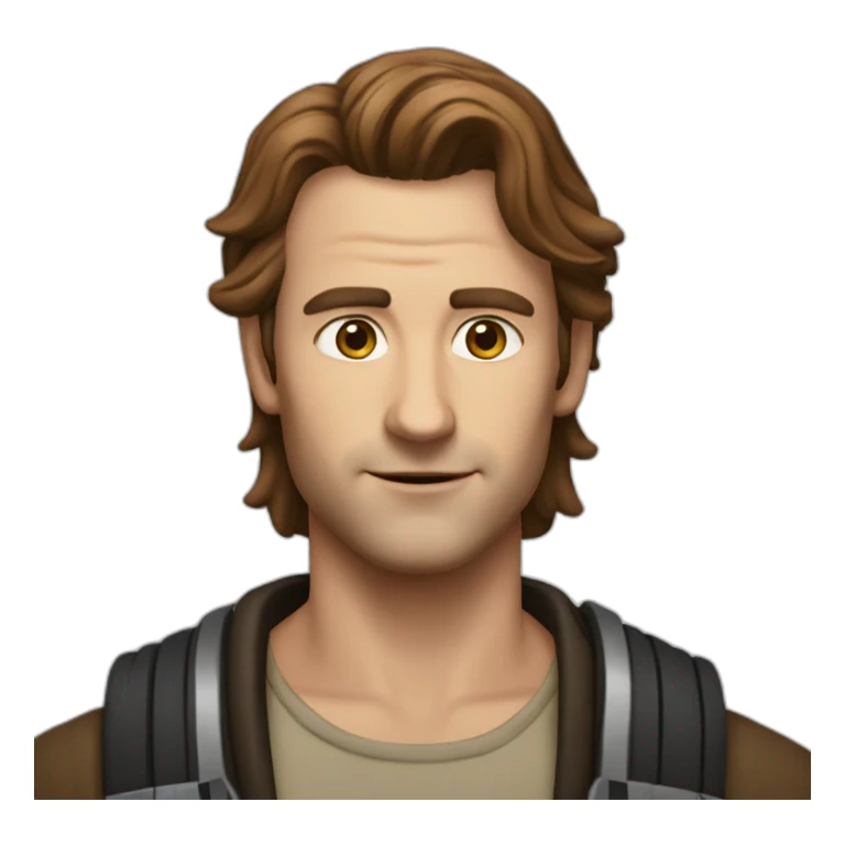 Christopher-Eccelston-short-brown-hair--DoctorWho sticker
