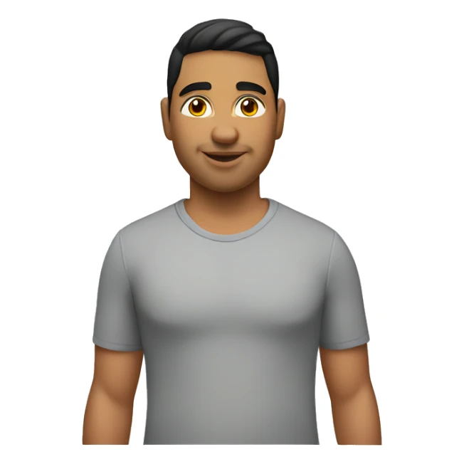 Gay chub Latino guy sticker