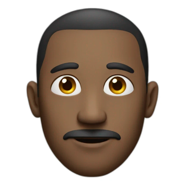 male with a gigantic nose sticker