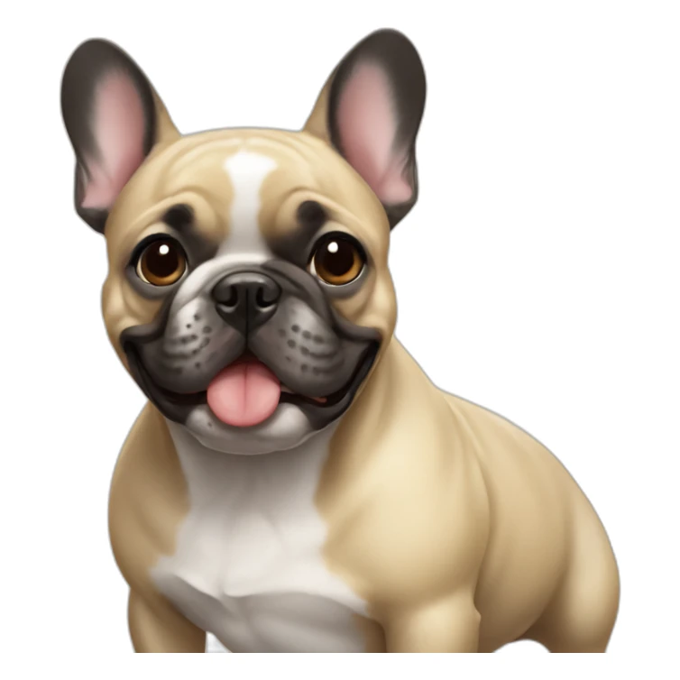 French bulldog sticker