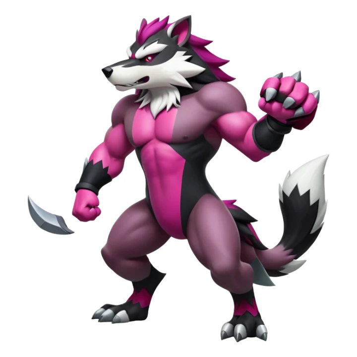 Shiny Obstagoon (full body) sticker