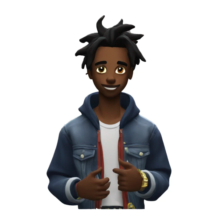 Playboi Carti Fortnite sticker