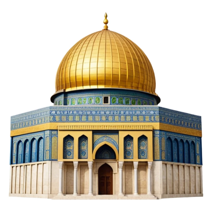 Dome of the rock, Palestine sticker