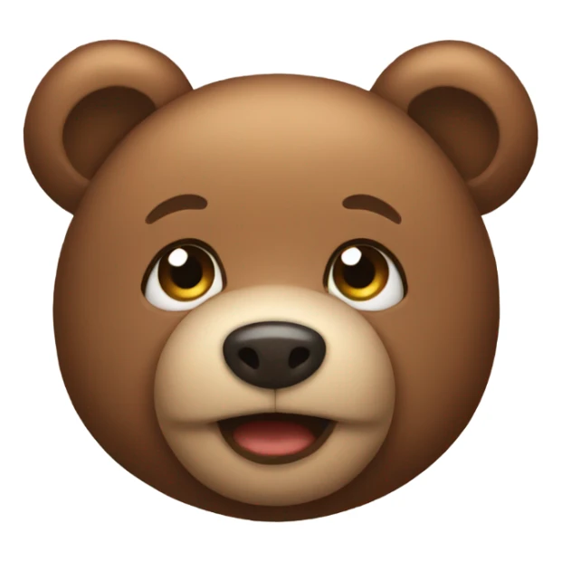 Teddy bear sticker