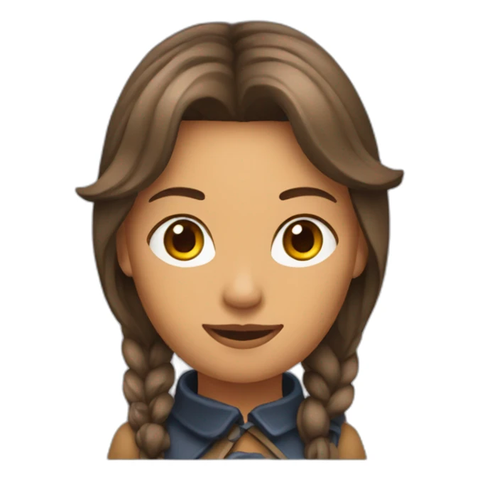 Une femme sur un cheval sticker