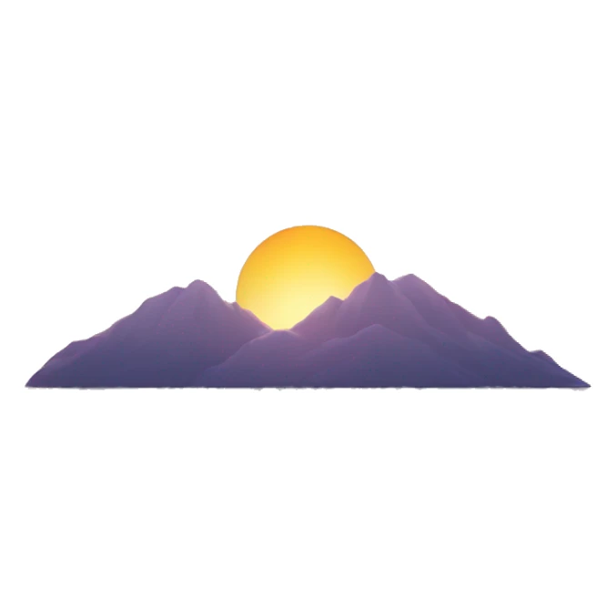 sunrise sticker