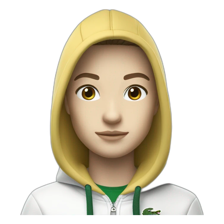 Lacoste tênis black bob with white lacoste hoodie sticker