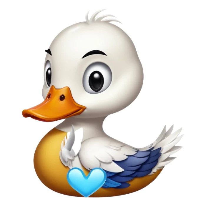 🦆+👀+💔 sticker