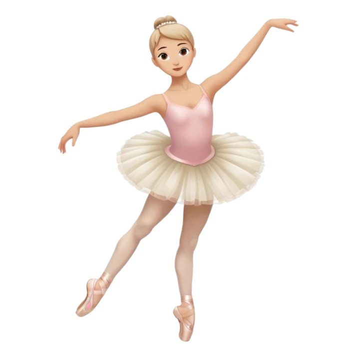 Ballerina adult woman sticker