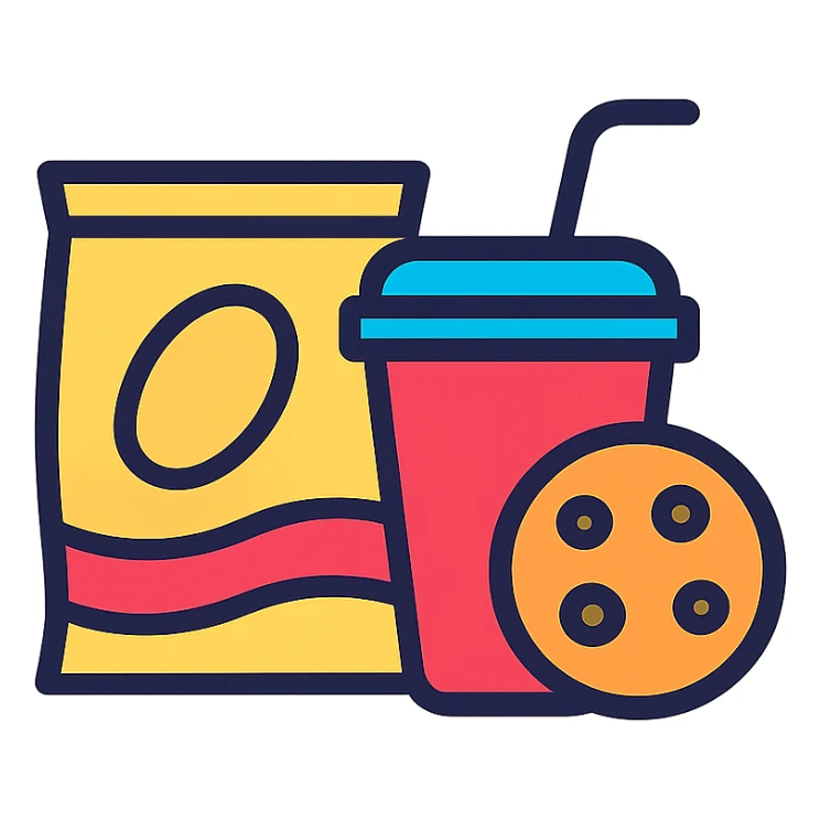 snacks sticker