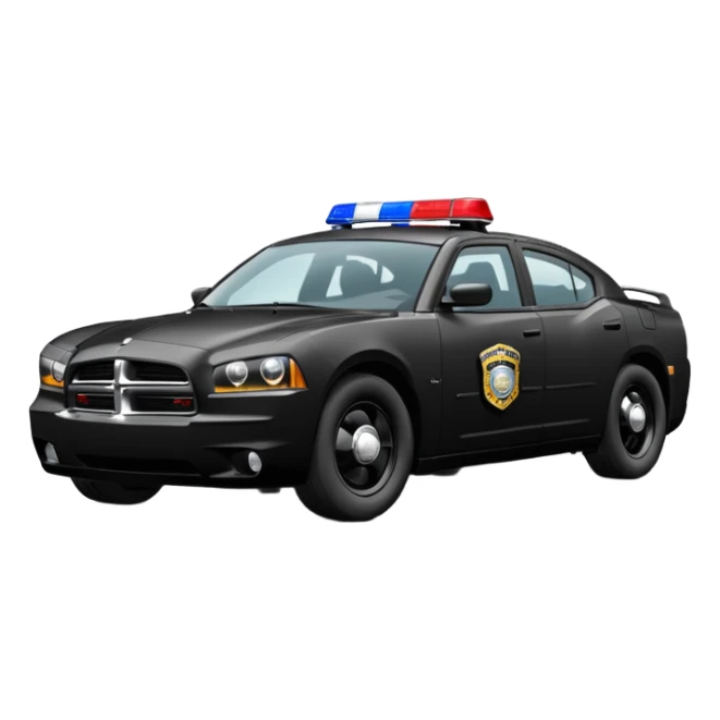2008 Dodge Charger Police Interceptor sticker