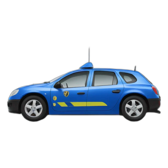 Renault-gendarmerie sticker