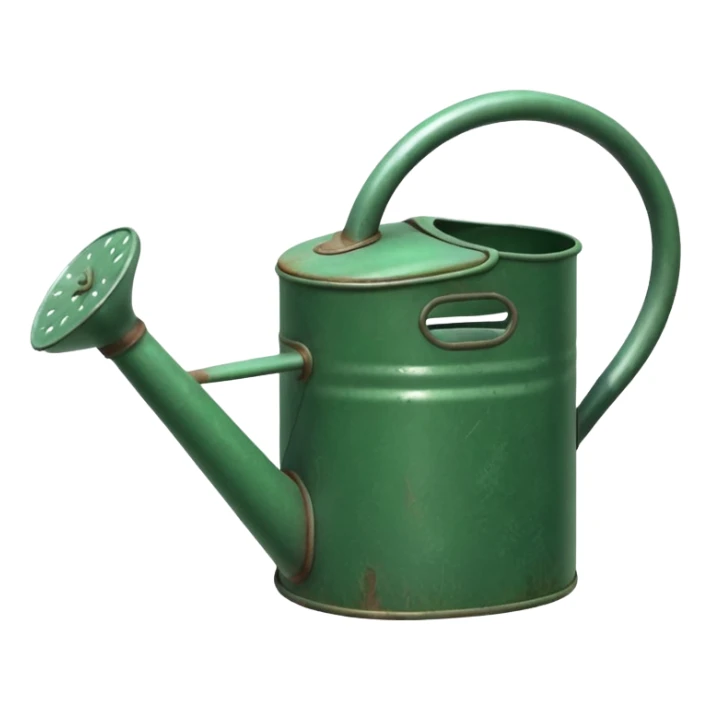 watering can gardening sticker