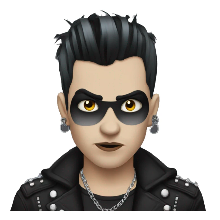 Goth punk  sticker