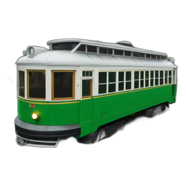 Old New Orleans Green street car sticker