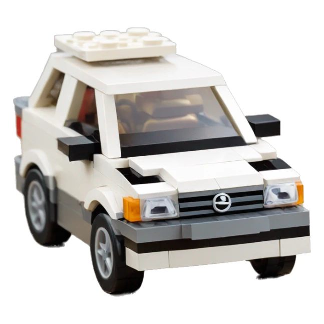 opel astra iii h lego car sticker