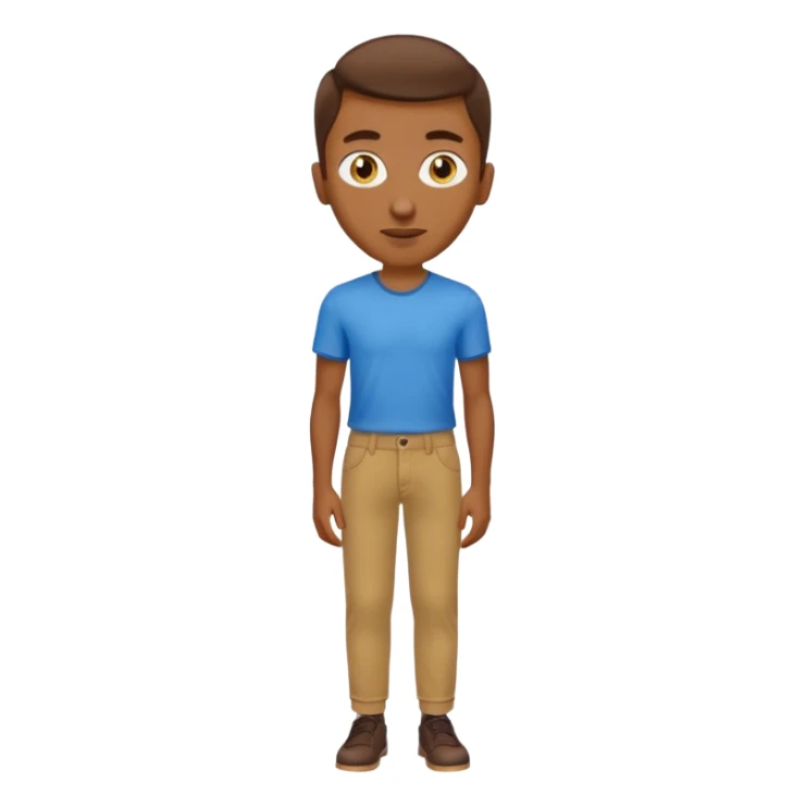 Make a kitchen sponge have brown pants and blue eyes a yellow skinny nose sticker