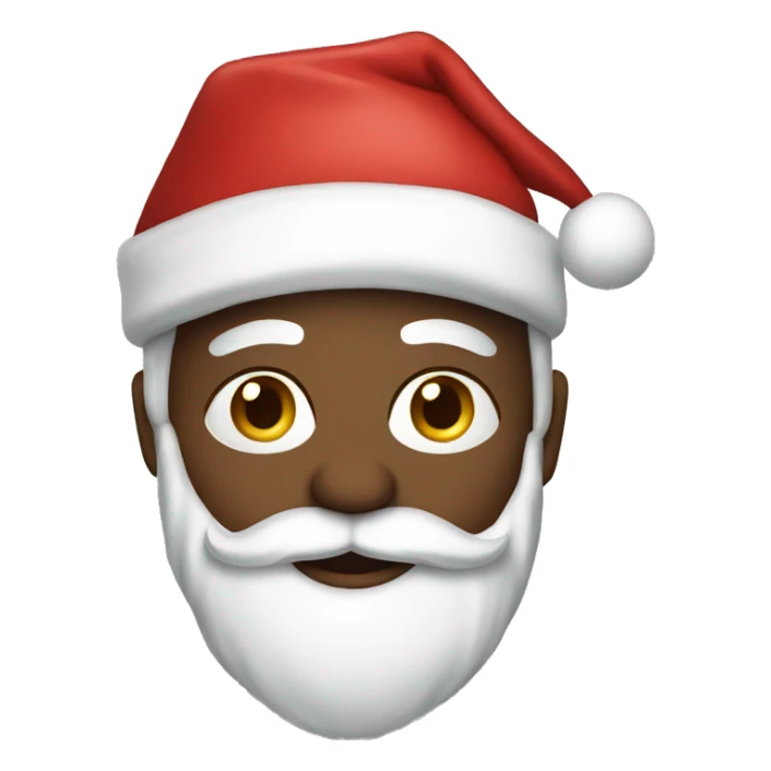 Santa wear dress  sticker