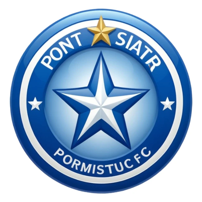 portsmouth fc badge sticker