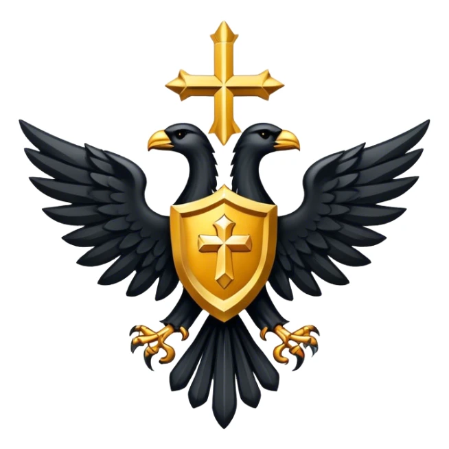 dominus' emblem holy with a touch of black sticker