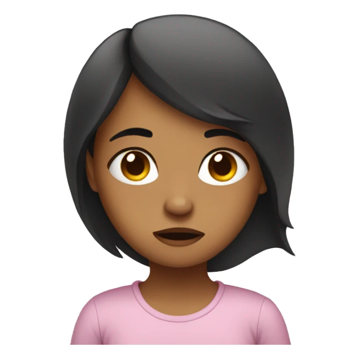 girl who trying to sleep sticker