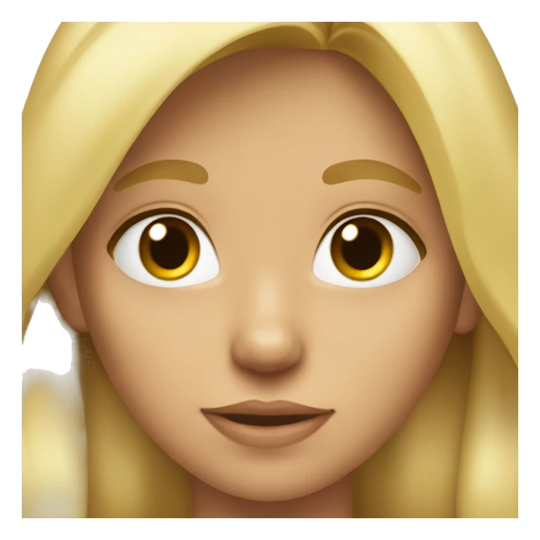 Blond therian girl sticker