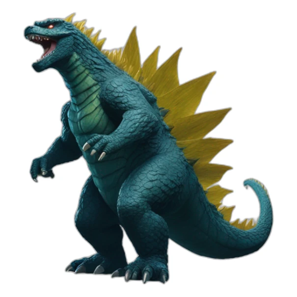 Godzilla (proportional) (Godzilla King of the Monsters, 2019) sticker