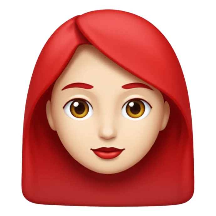 kadın kırmızı küpeli sarışın sticker