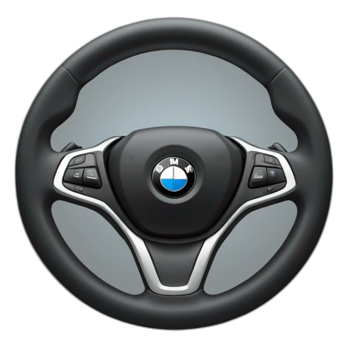 bmw car hand on the steering wheel  sticker