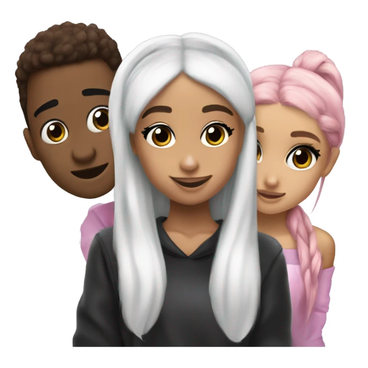 ariana grande with a kooki and joos sticker