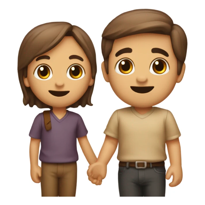 2 cubos de caramelo juntos castanho claro sticker