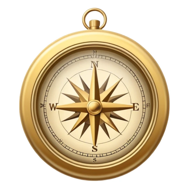 Compass pointing home for 'Home' by Westlife sticker