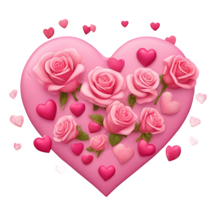 Happy Saint valentine day aesthetic pink sticker