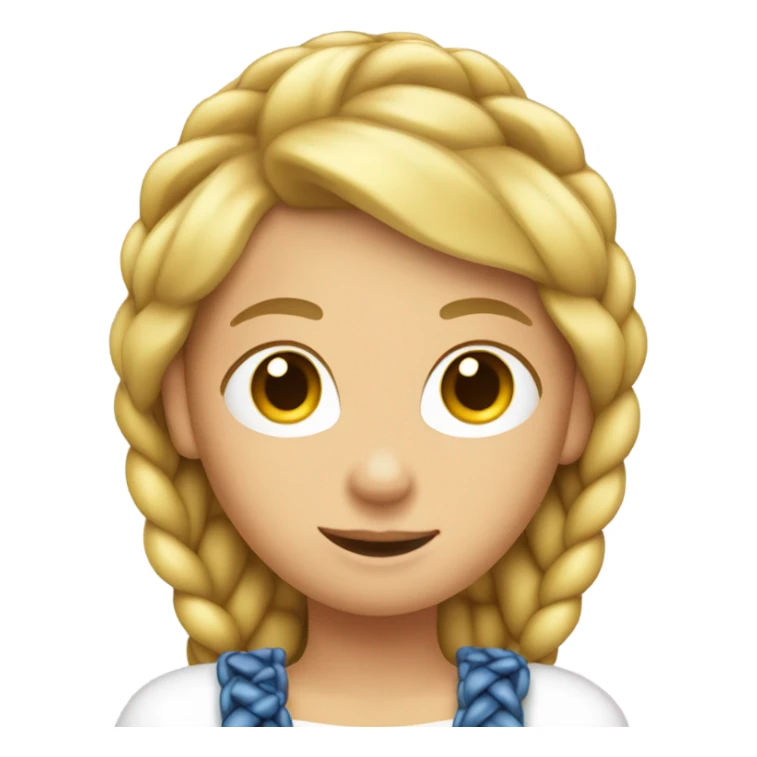 blonde girl with braid mid tanned drinking beer sticker