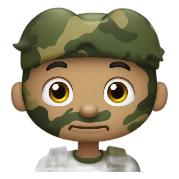 wild abonigen with camouflage on his face sticker