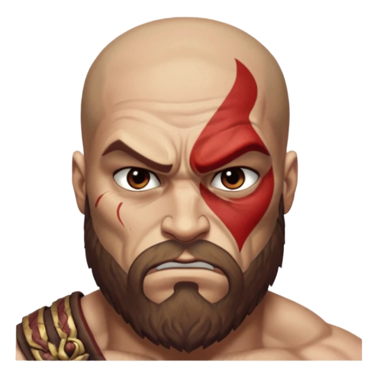 Kratos sticker
