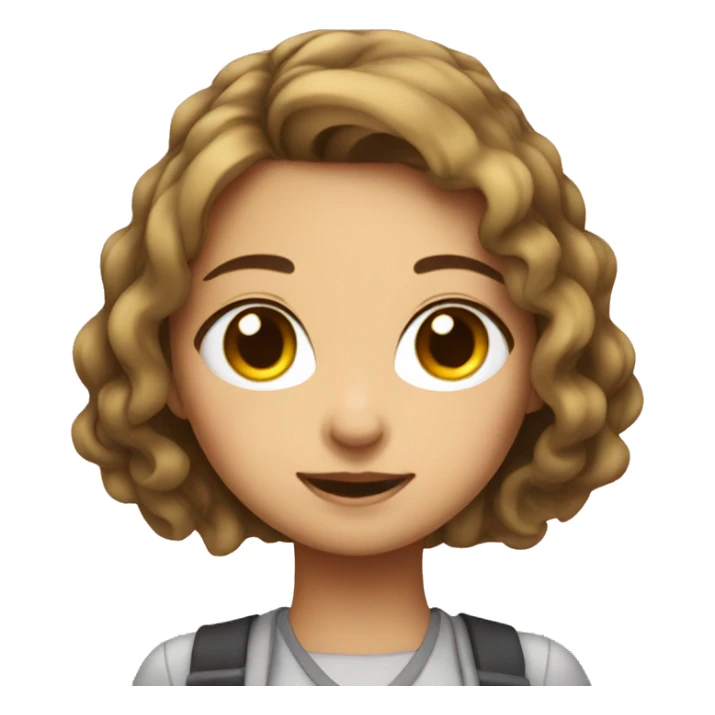 cute Ai girl emoji  sticker