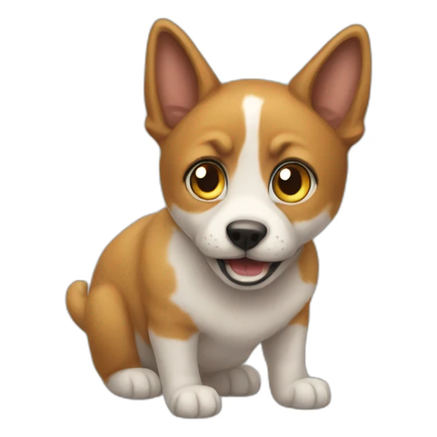 prompt dog cat hybrid sticker