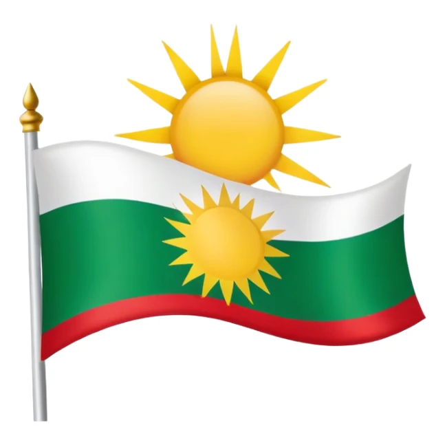 Kurdistan flag emoji sticker