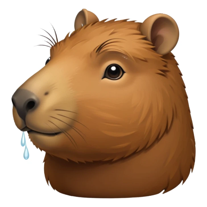 Capybara sticker