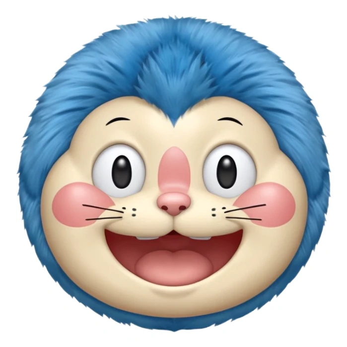 Exact doraemon as shown in cartoon sticker